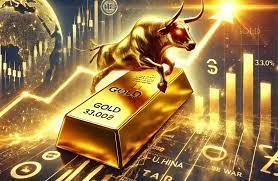 Harga Emas Melonjak Karena Turunnya Imbal Hasil Obligasi AS